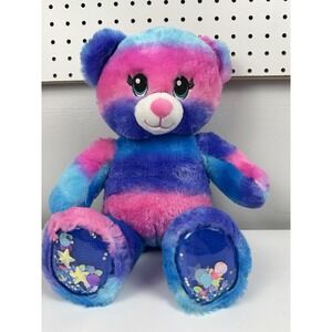 Build A Bear Ocean‎ Treasures Tie Dye Plush Sea Beach Shells 16" Stuffed Animal